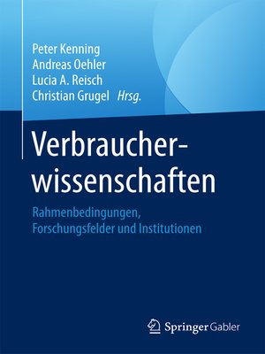 cover image of Verbraucherwissenschaften